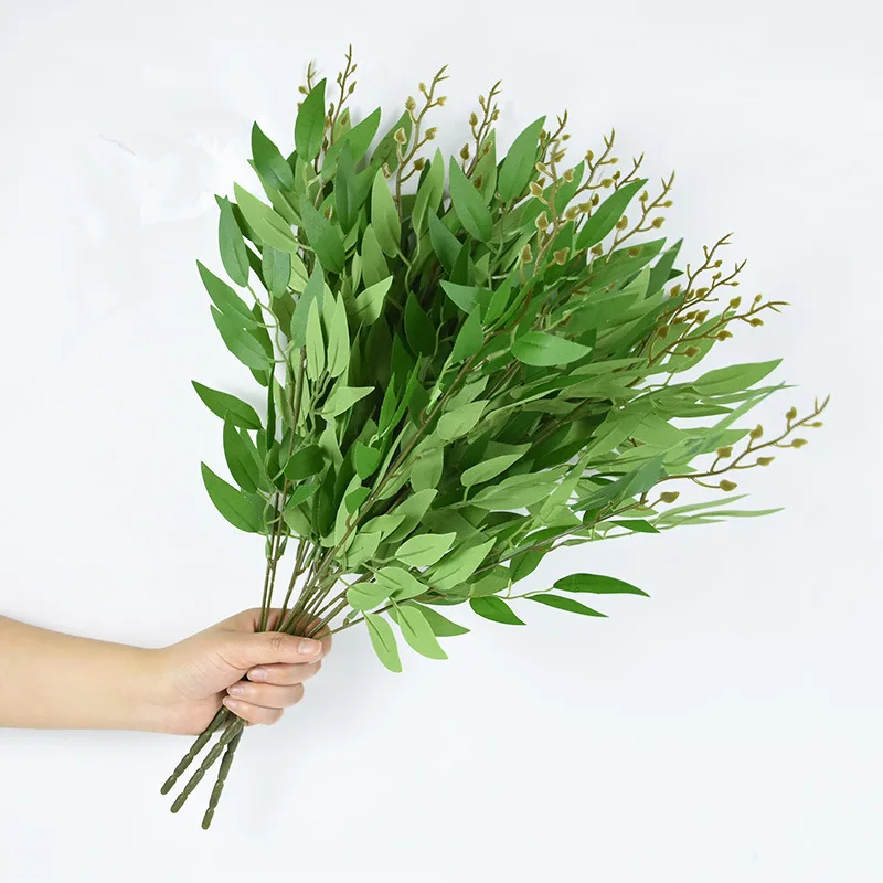 Ruscus Stem Faux - Yapay Bitkiler İtalyan Ruscus Yeşillik Kaynaklanıyor