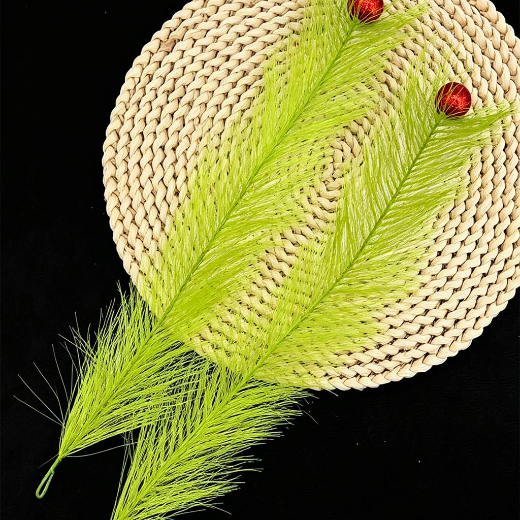 Palm Leaf Dried - (3 Parça/paket)10X43Cm Diy Dekorasyon Simülasyon Bitki