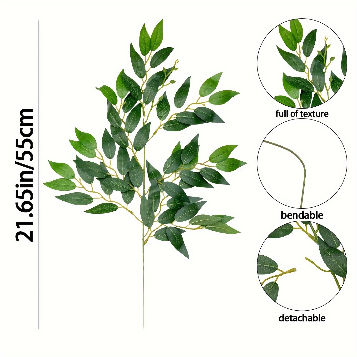 Sahte İtalyan Ruscus Yeşillik  - Ruscus Stem Faux incelemesi ve fiyatı