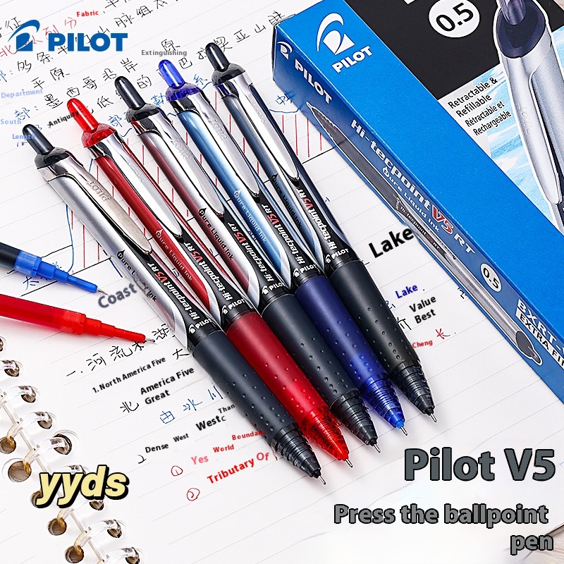 Japon PILOT Jel Mürekkepli Kal - Pilot Pen V5 incelemesi ve fiyatı