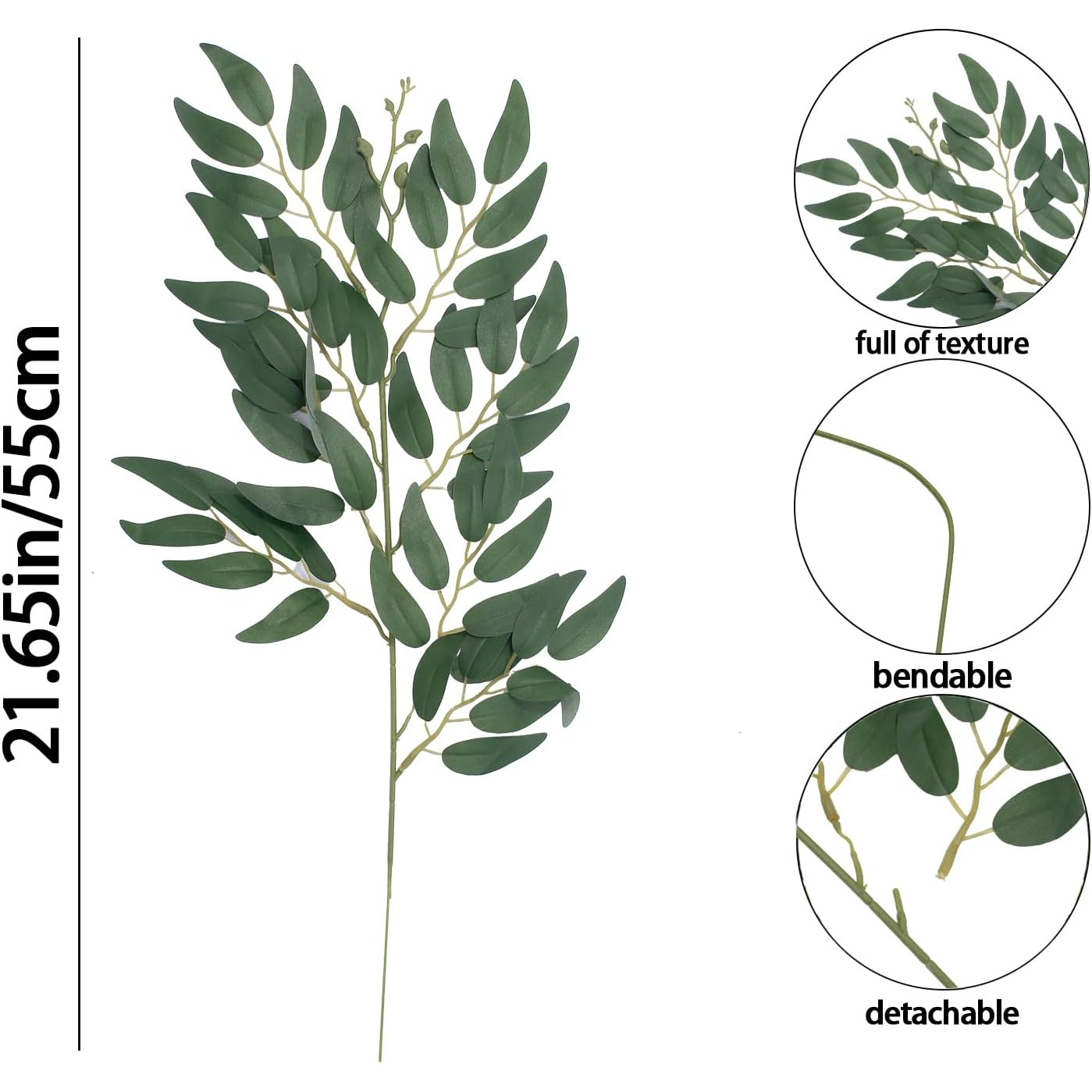 24 Adet Yapay İtalyan Ruscus Y - Ruscus Stem Faux incelemesi ve fiyatı