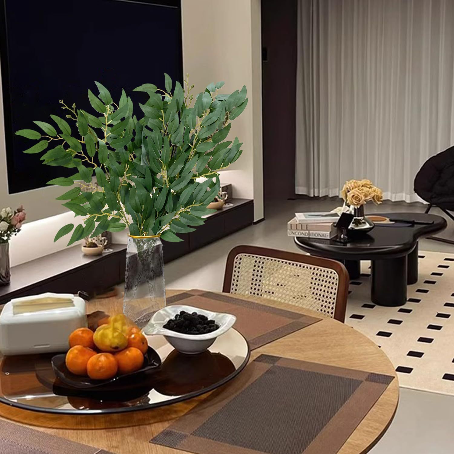 24 Adet Yapay İtalyan Ruscus Y - Ruscus Stem Faux incelemesi ve fiyatı