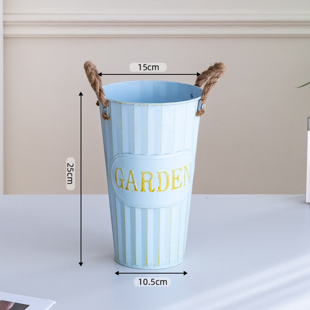 Pastoral Demir Saksı Dekoratif - Florist Supply Buckets incelemesi ve fiyatı