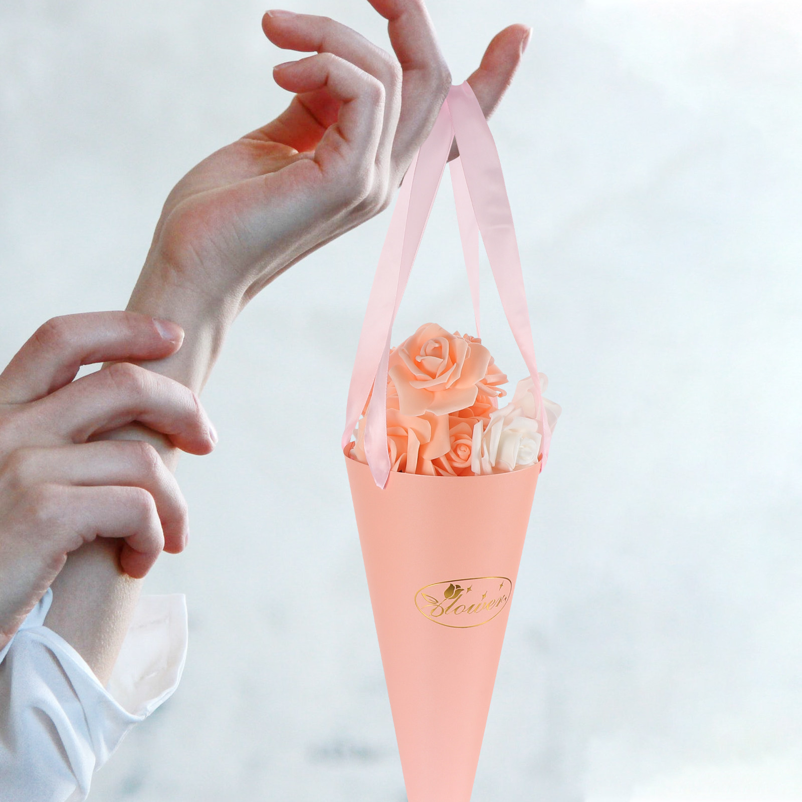 6 adet çiçek buketi çanta şık  - Florist Supply Buckets incelemesi ve fiyatı